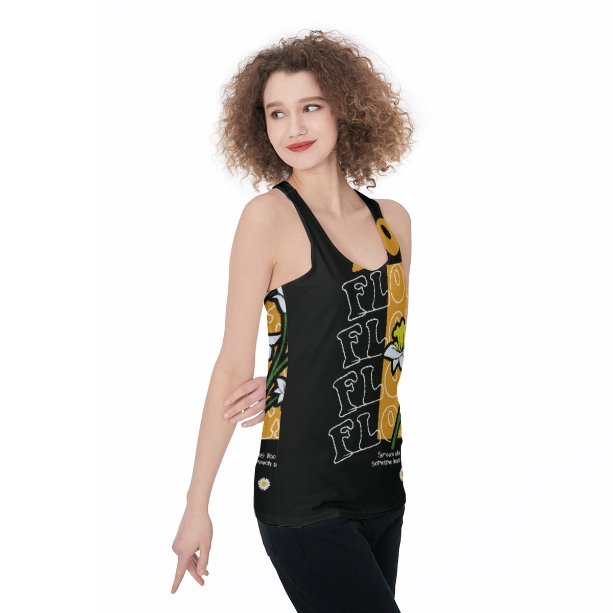 All-Over Print Women's Racerback Tank Top
