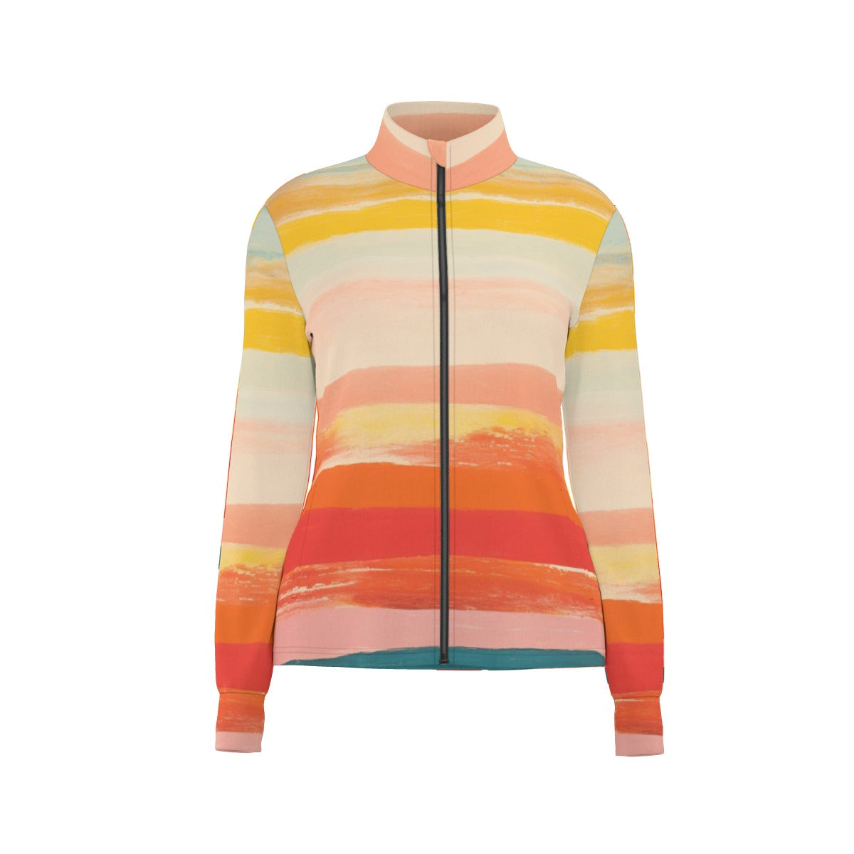 All-Over Print Women's Long Sleeve Thumbhole Jacket