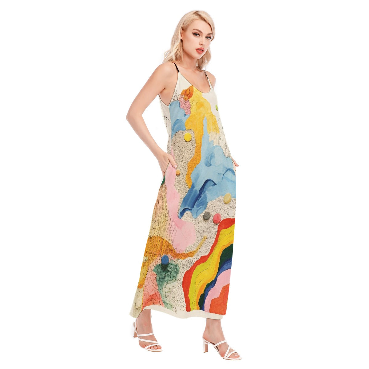 All-Over Print Women's Sling Dress