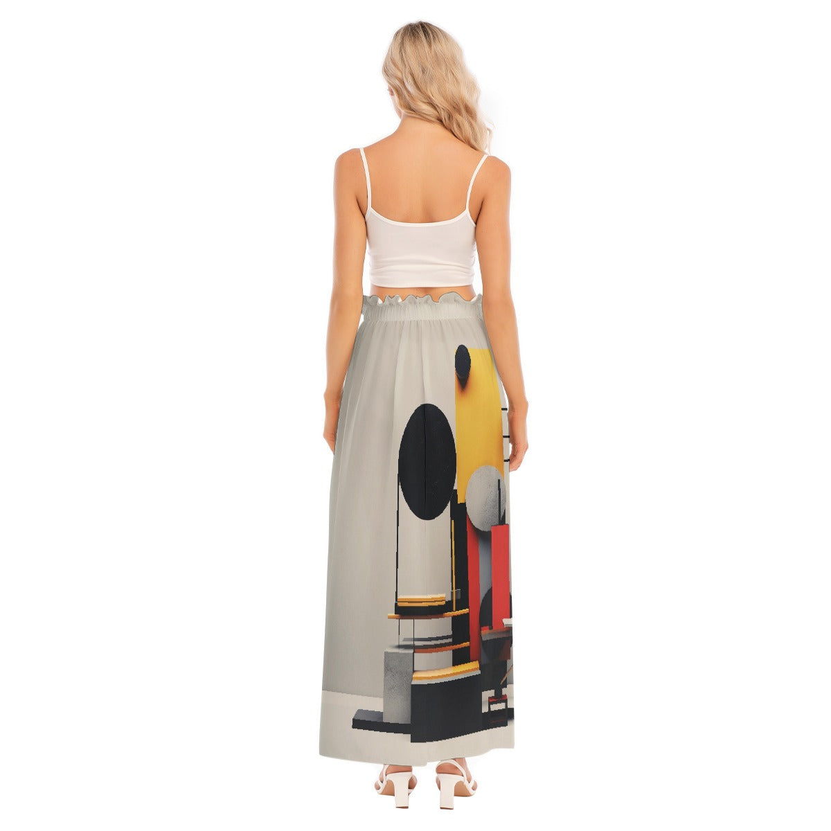 All-Over Print Women's Side Split Skirt