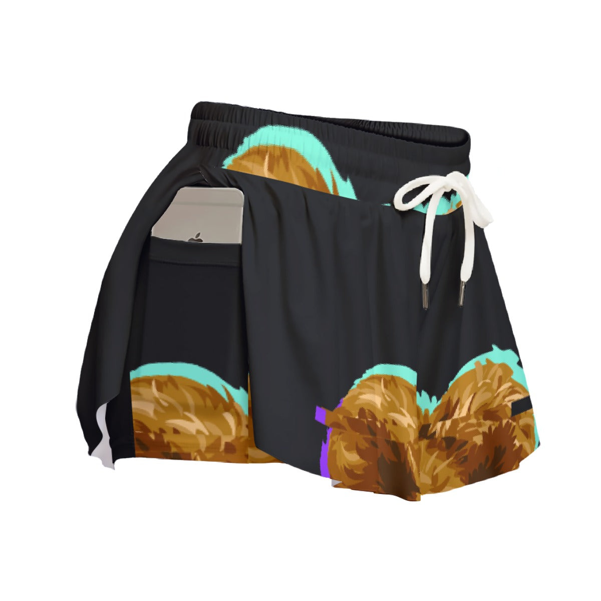 All-Over Print Women's Sport Skorts With Pocket