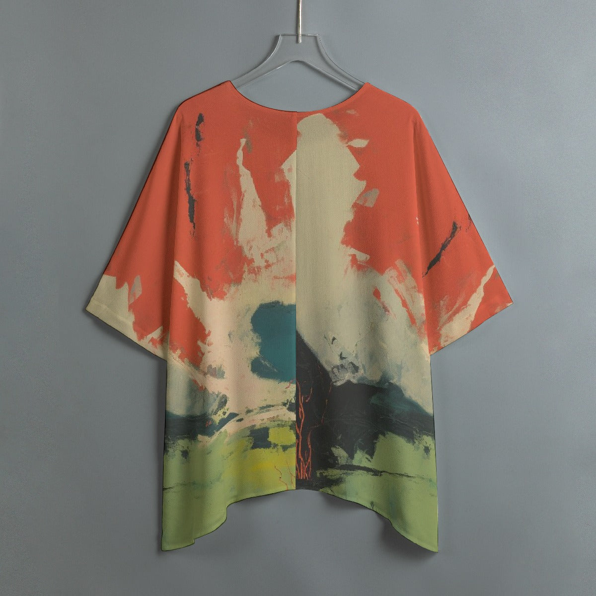 All-Over Print Women's Bat Sleeve Shirt