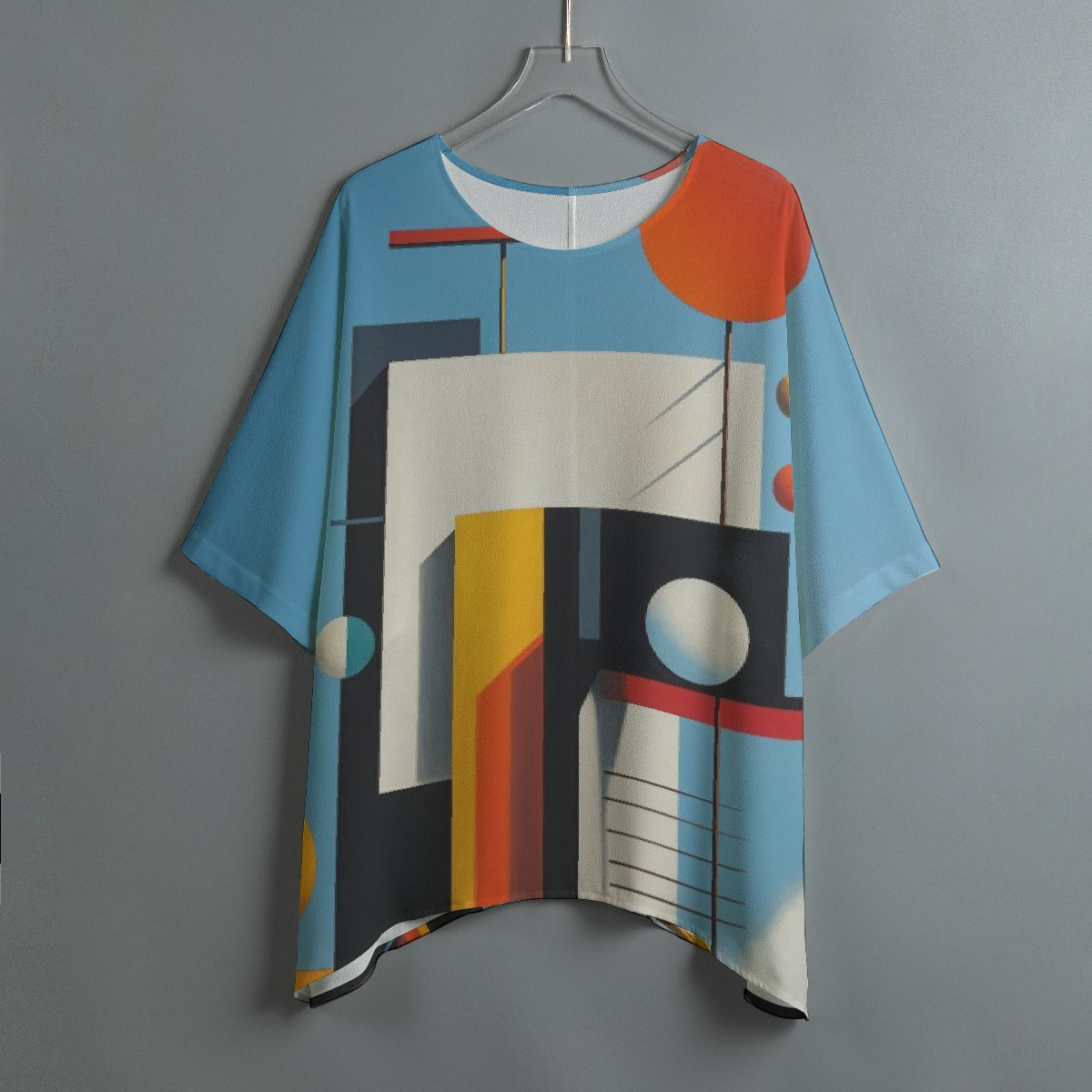 All-Over Print Women's Bat Sleeve Shirt