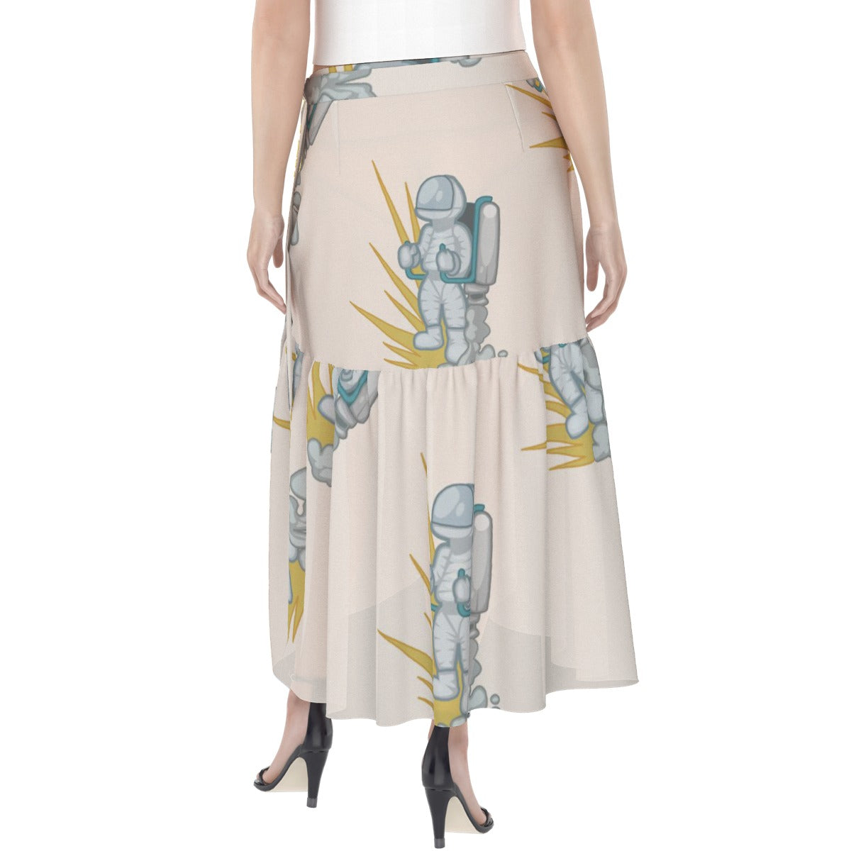 All-Over Print Women's Wrap Skirt