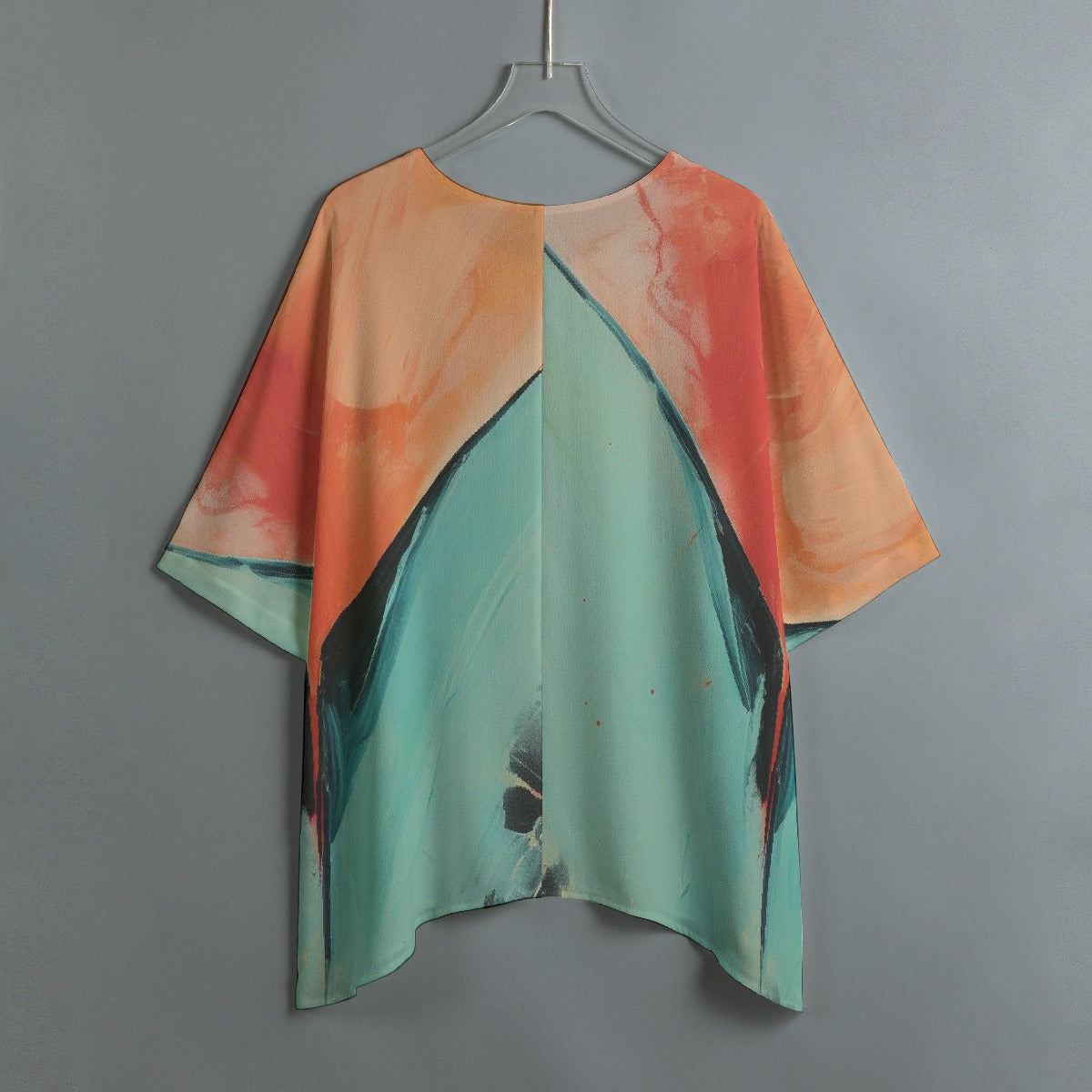 All-Over Print Women's Bat Sleeve Shirt