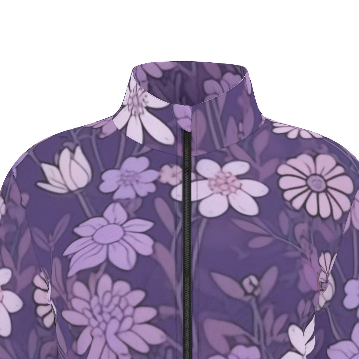 All-Over Print Women's Long Sleeve Thumbhole Jacket