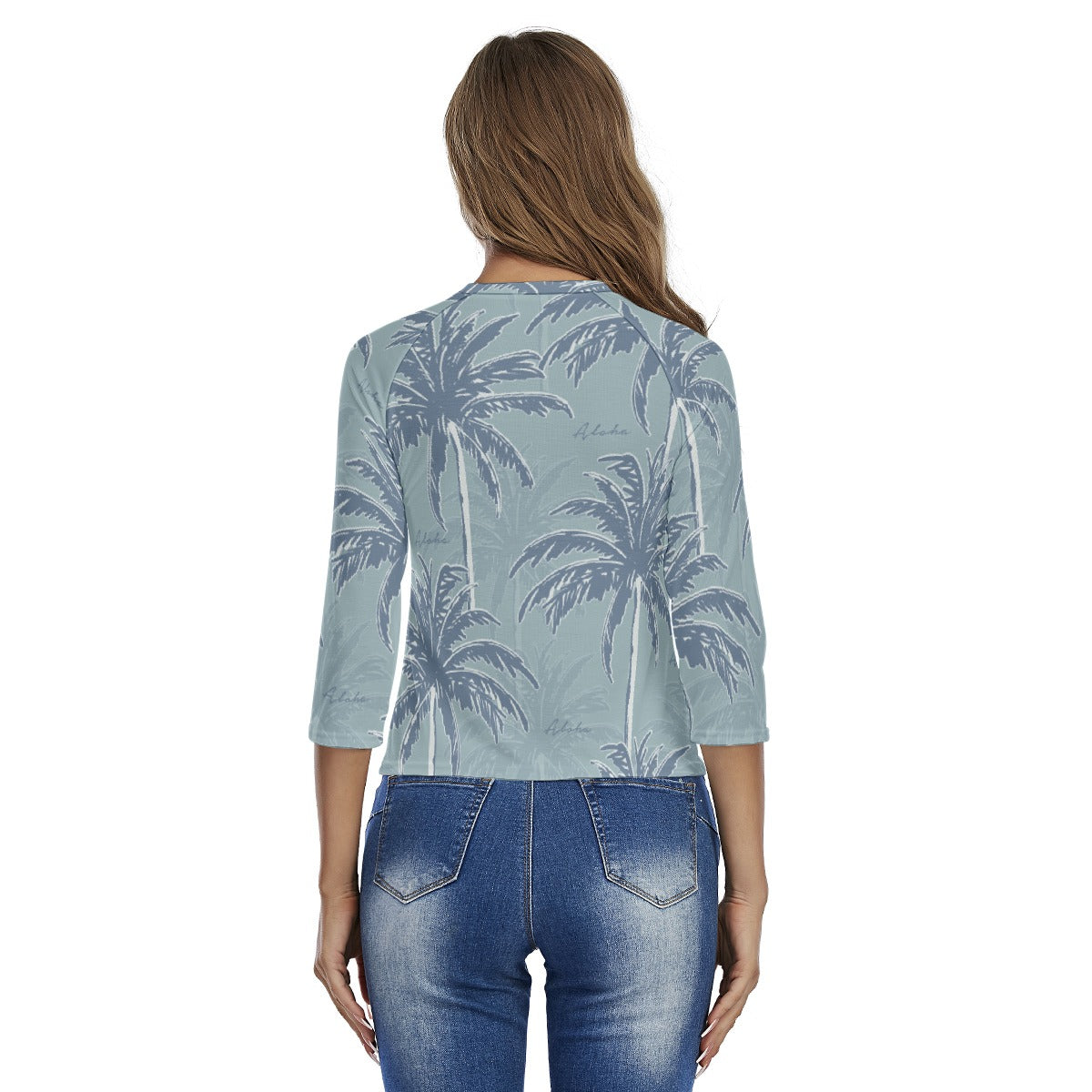All-Over Print Women's Raglan Sleeves T-shirts