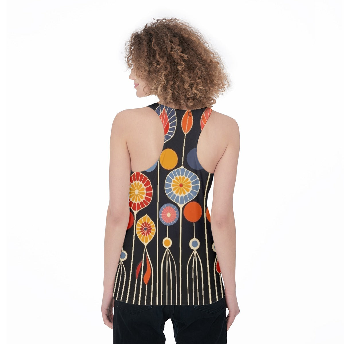 All-Over Print Women's Racerback Tank Top