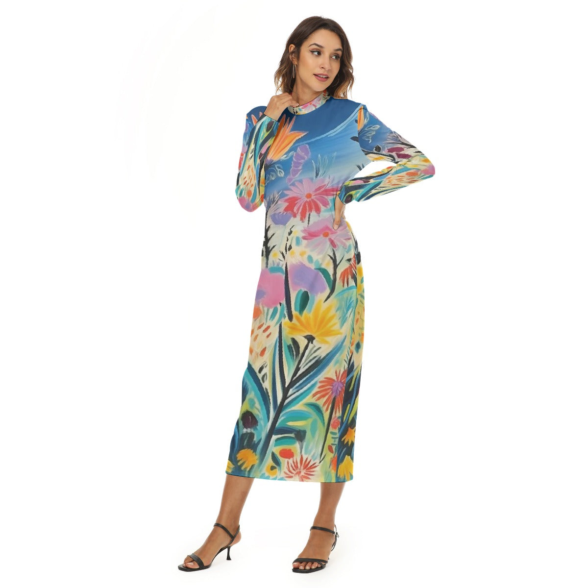 All-Over Print Women's Hip Dress