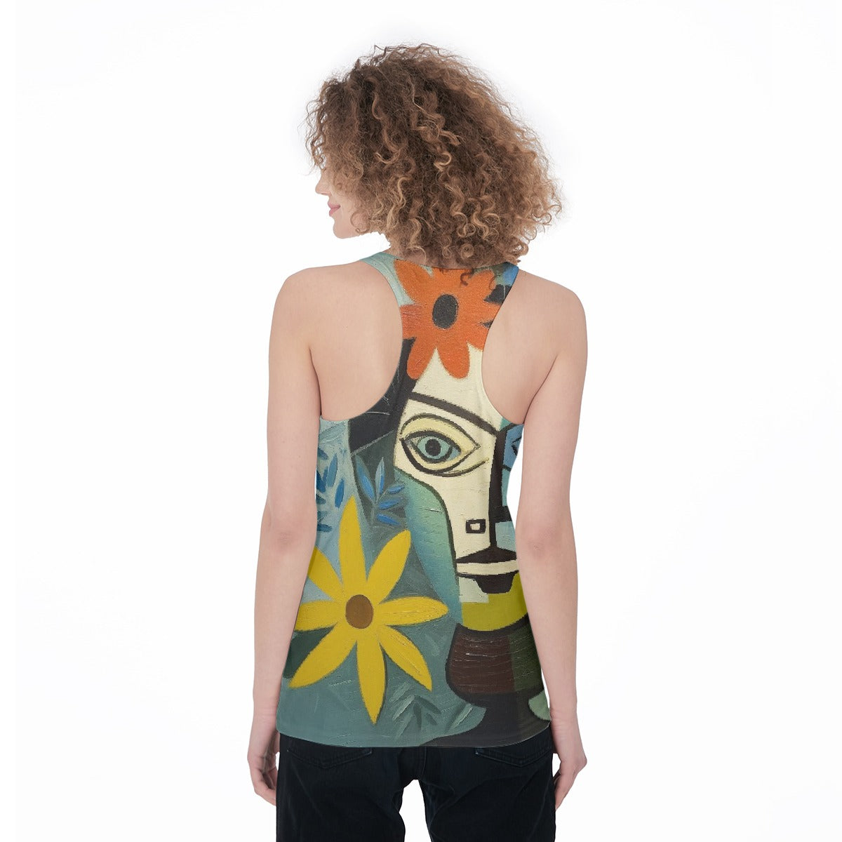 All-Over Print Women's Racerback Tank Top