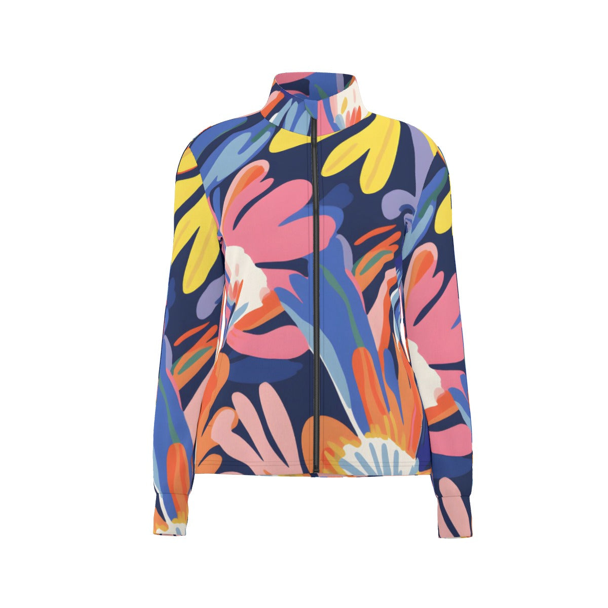 All-Over Print Women's Long Sleeve Thumbhole Jacket