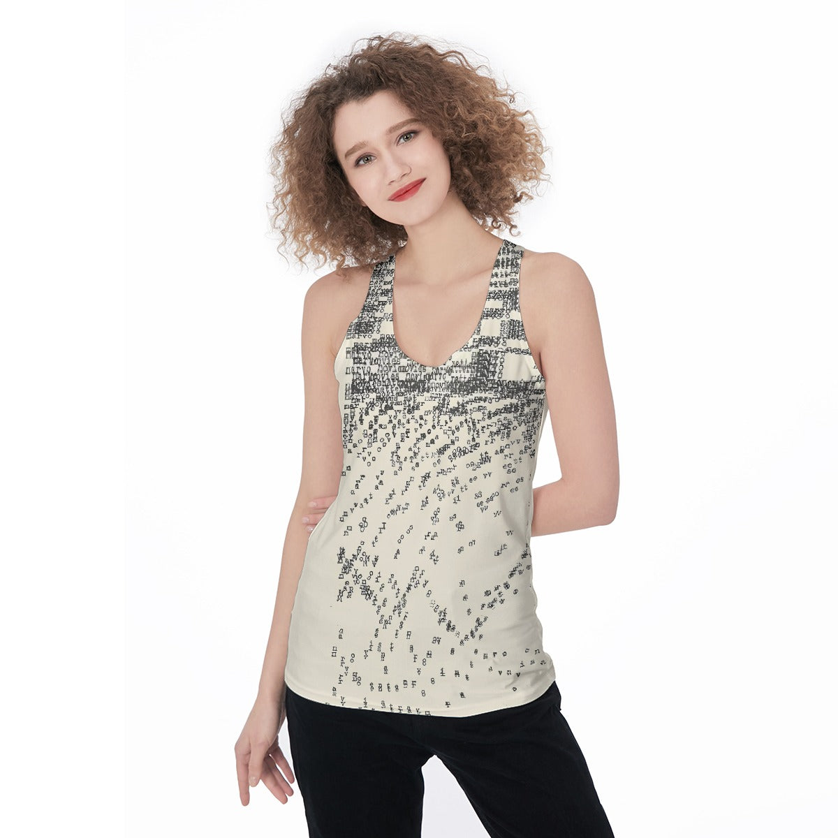 All-Over Print Women's Racerback Tank Top
