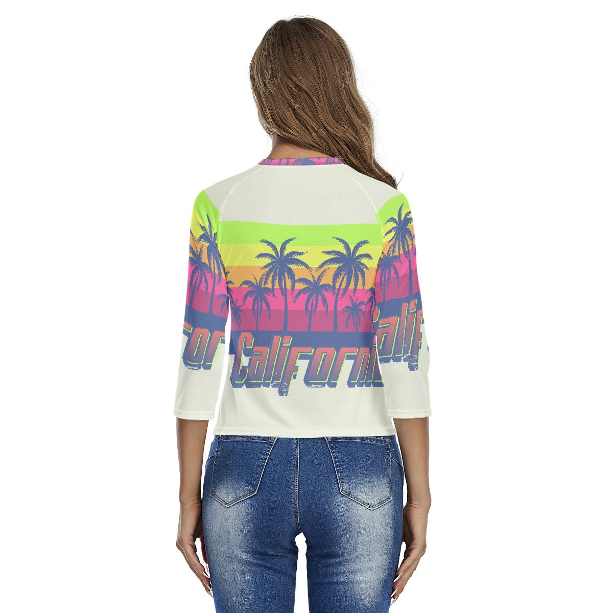 All-Over Print Women's Raglan Sleeves T-shirts