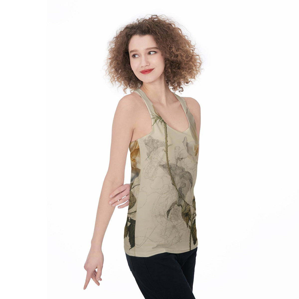 All-Over Print Women's Racerback Tank Top