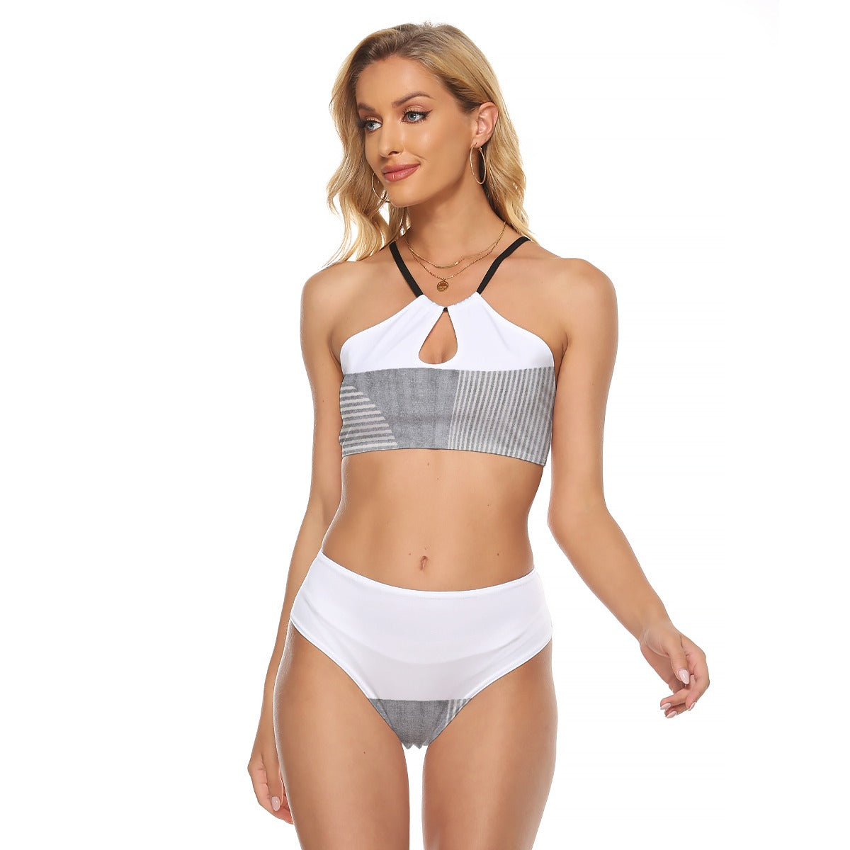 All-Over Print Women's Cami Keyhole One-piece Swimsuit