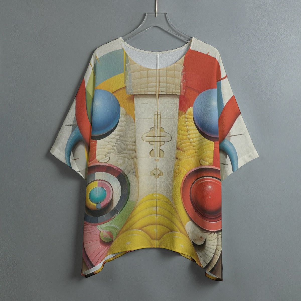 All-Over Print Women's Bat Sleeve Shirt