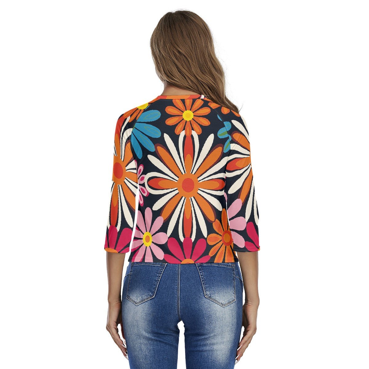 All-Over Print Women's Raglan Sleeves T-shirts