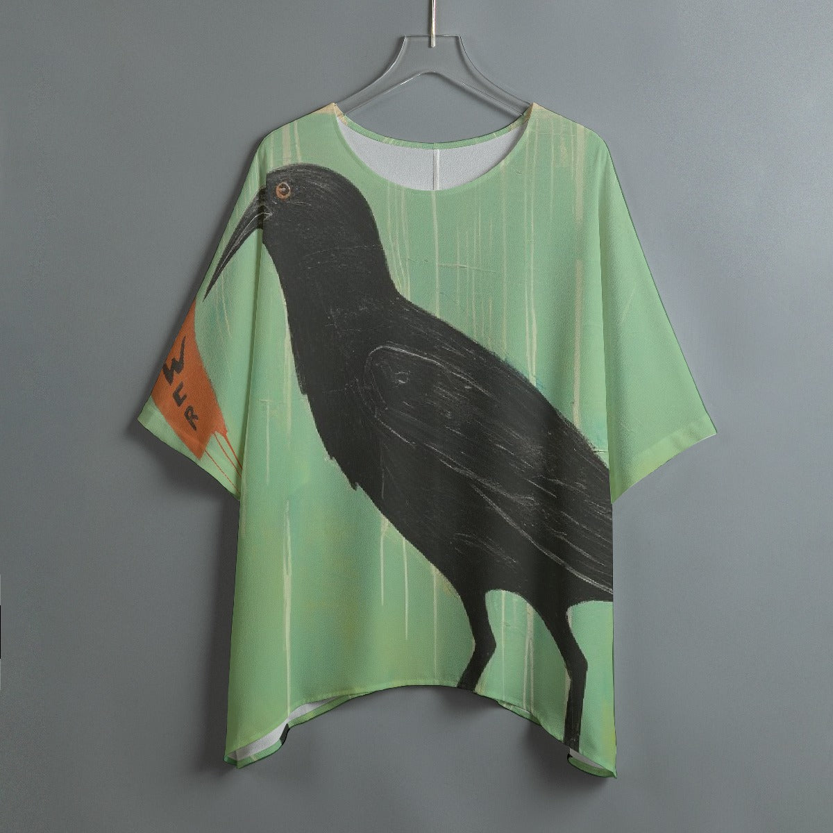 All-Over Print Women's Bat Sleeve Shirt