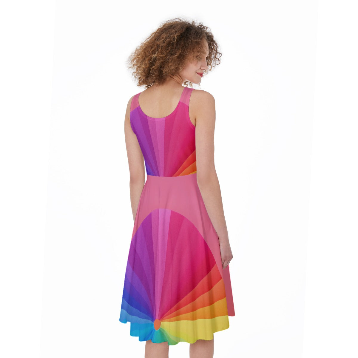 All-Over Print Women's Sleeveless Dress