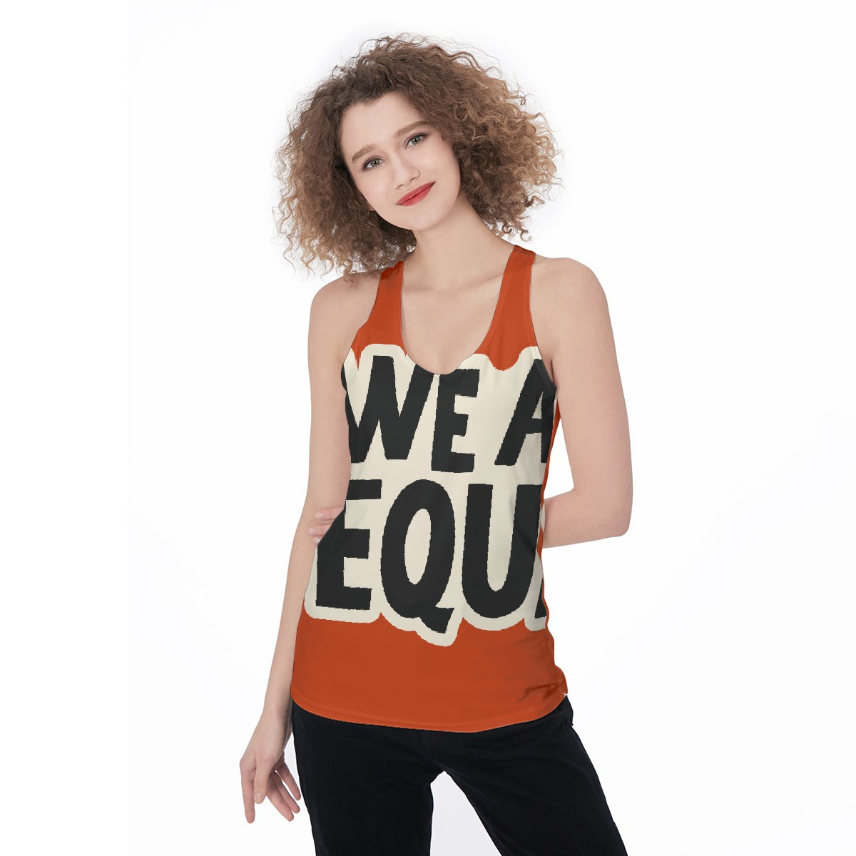 All-Over Print Women's Racerback Tank Top