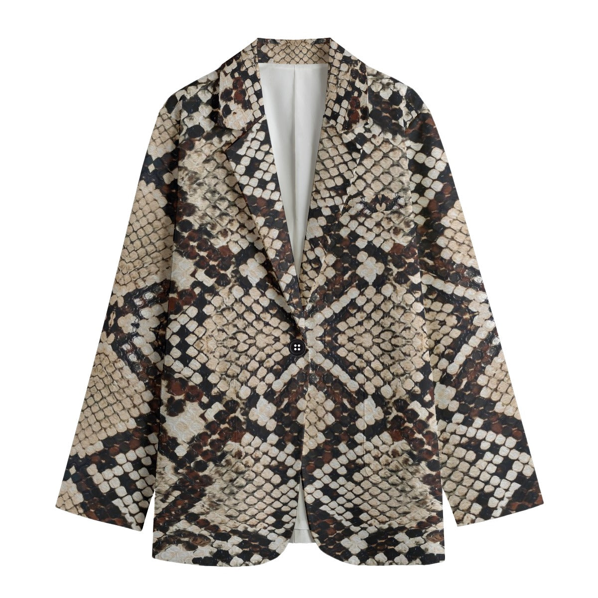 All-Over Print Women's Leisure Blazer