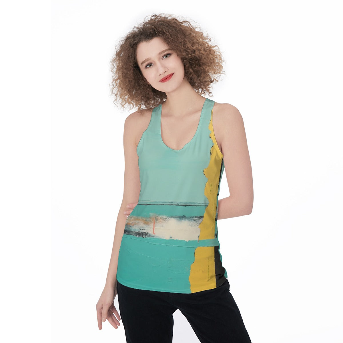 All-Over Print Women's Racerback Tank Top