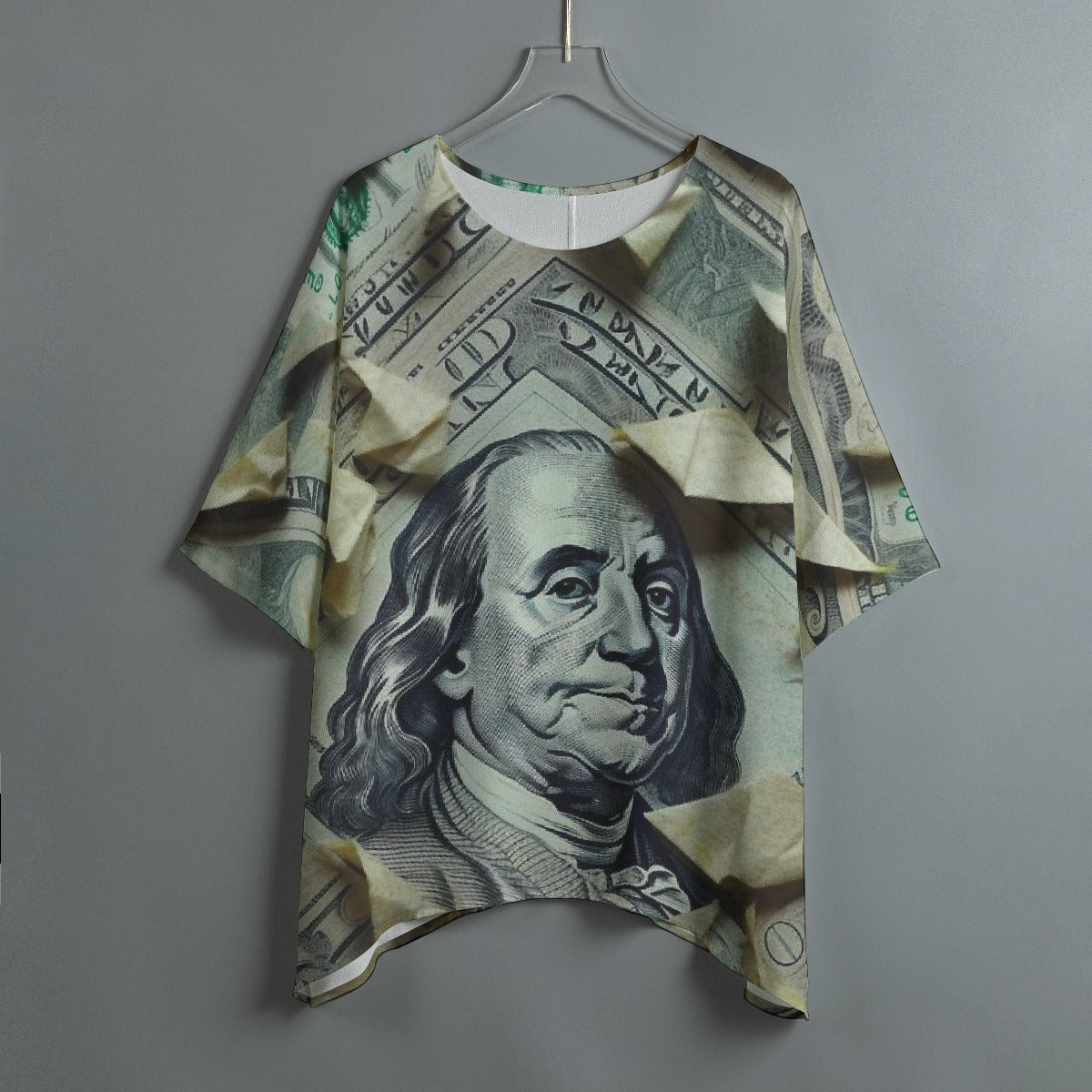 All-Over Print Women's Bat Sleeve Shirt