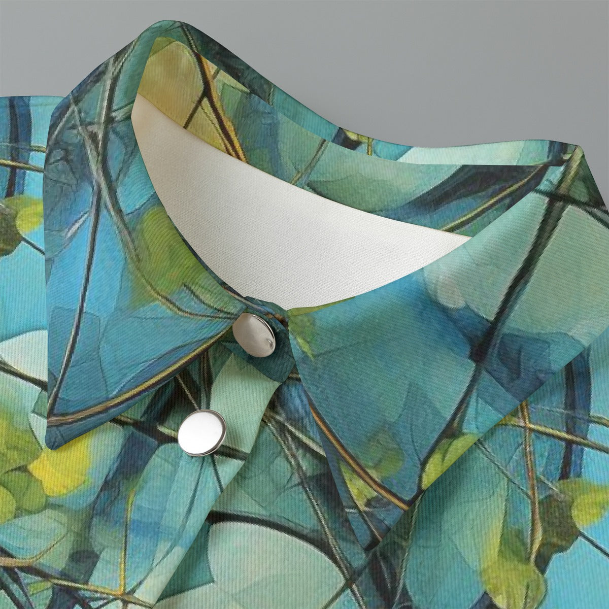 All-Over Print Women's Cropped Jacket | 245GSM Cotton