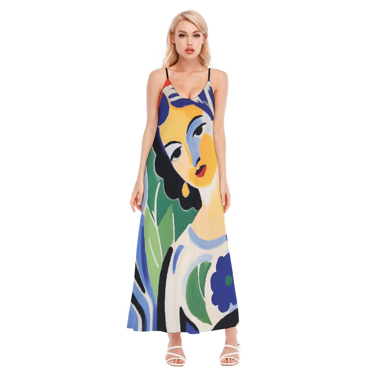 All-Over Print Women's Sling Dress