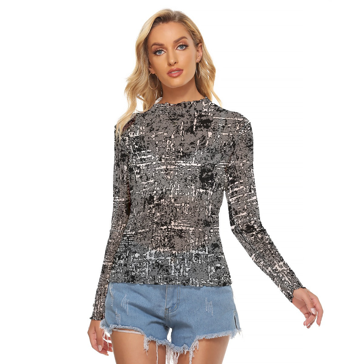 All-Over Print Women's Mesh T-shirt