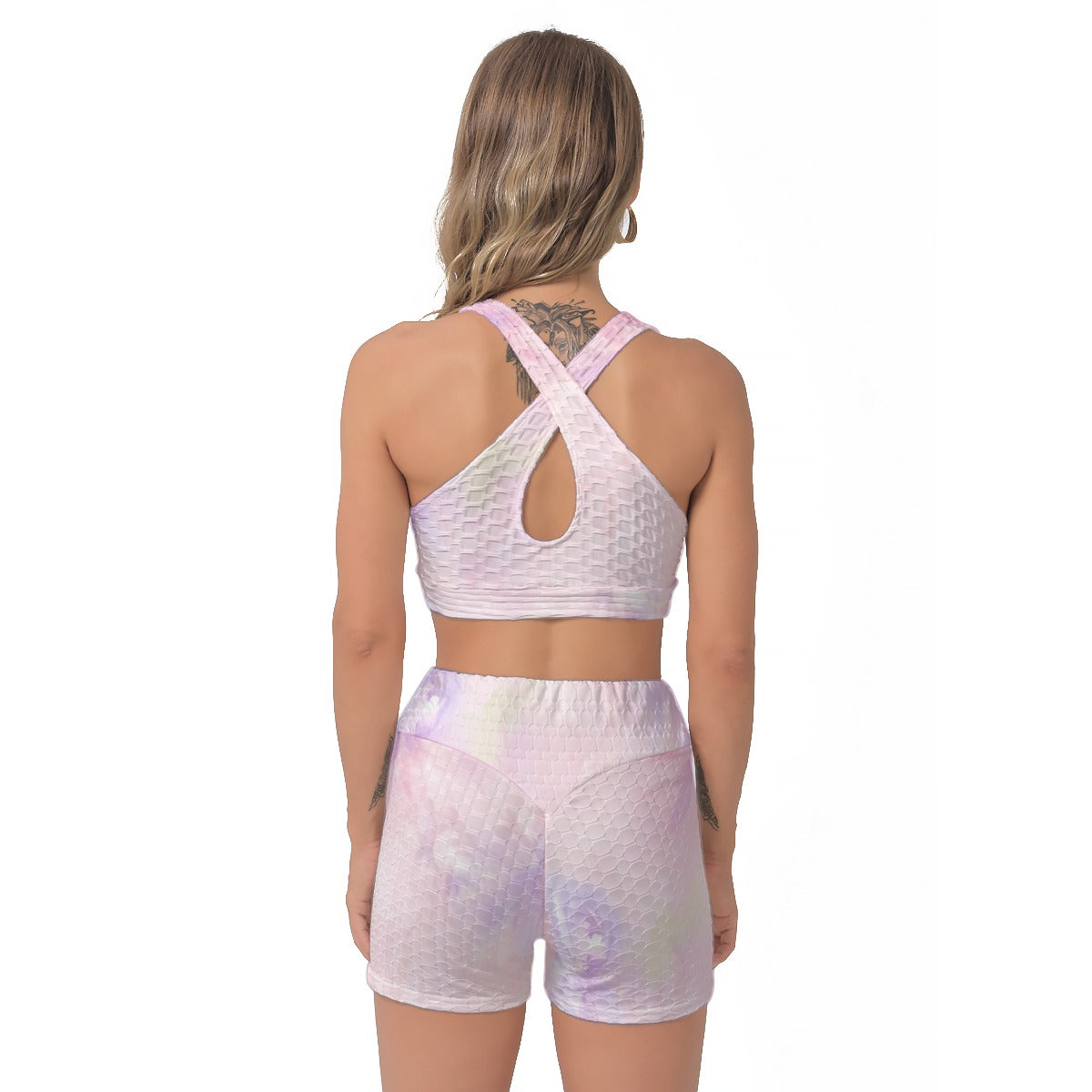 All-Over Print Women's Sports Bra Suit