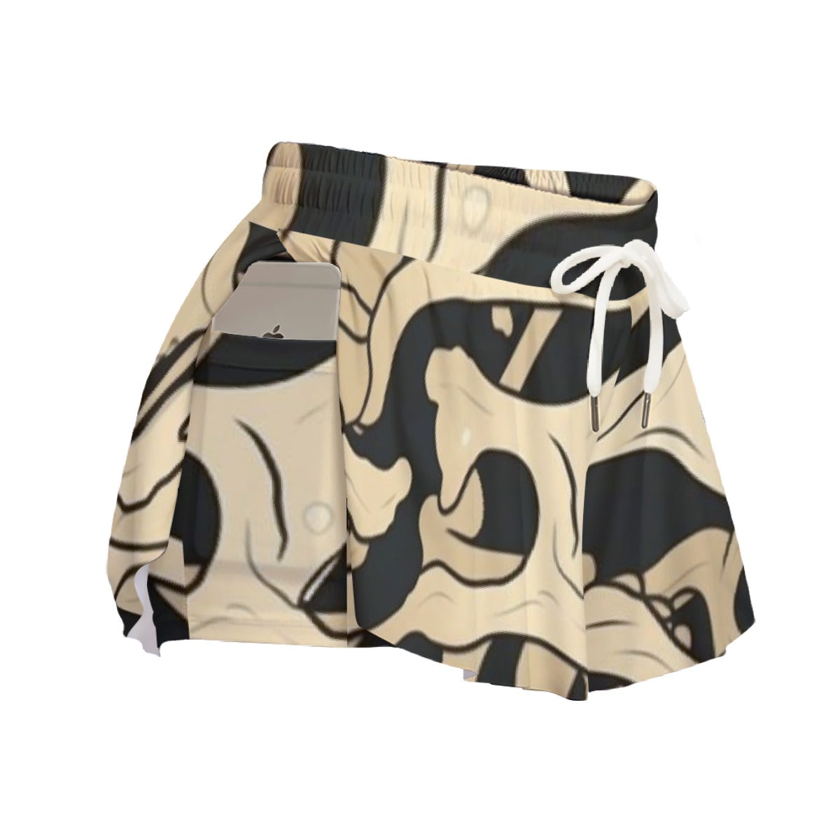 All-Over Print Women's Sport Skorts With Pocket