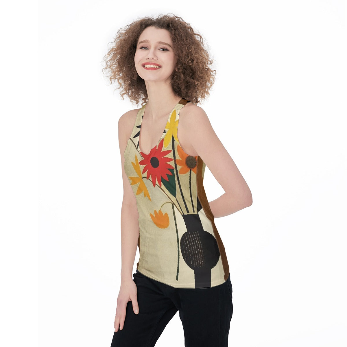 All-Over Print Women's Racerback Tank Top