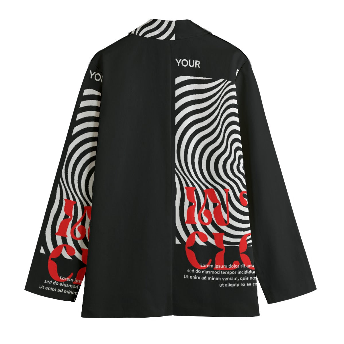 All-Over Print Women's Leisure Blazer