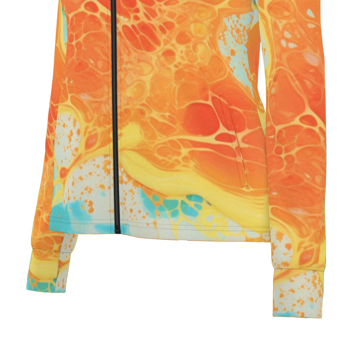 All-Over Print Women's Long Sleeve Thumbhole Jacket
