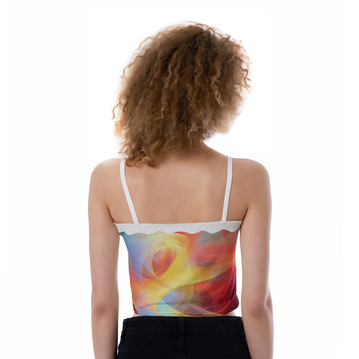 All-Over Print Women's Lace Camisole