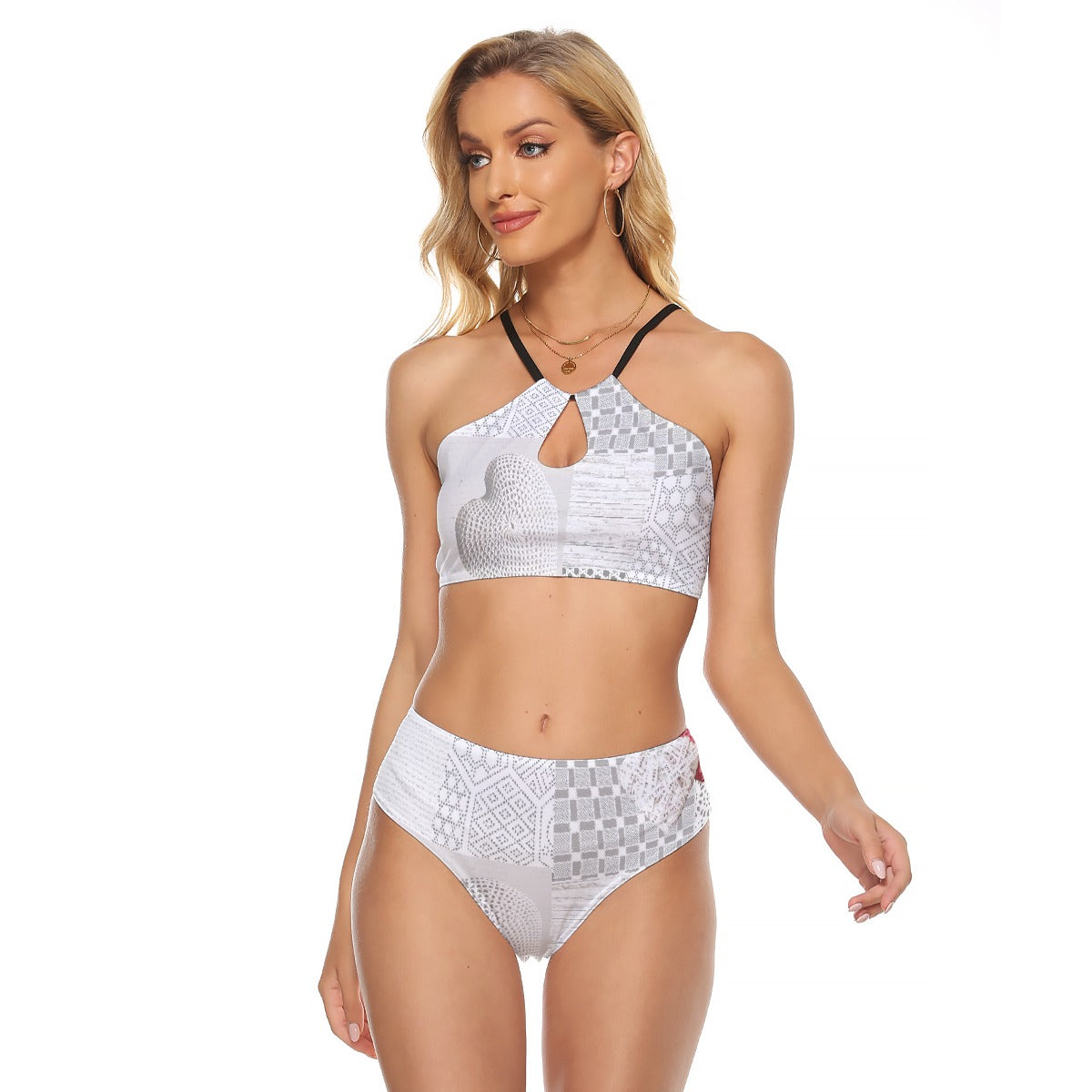 All-Over Print Women's Cami Keyhole One-piece Swimsuit