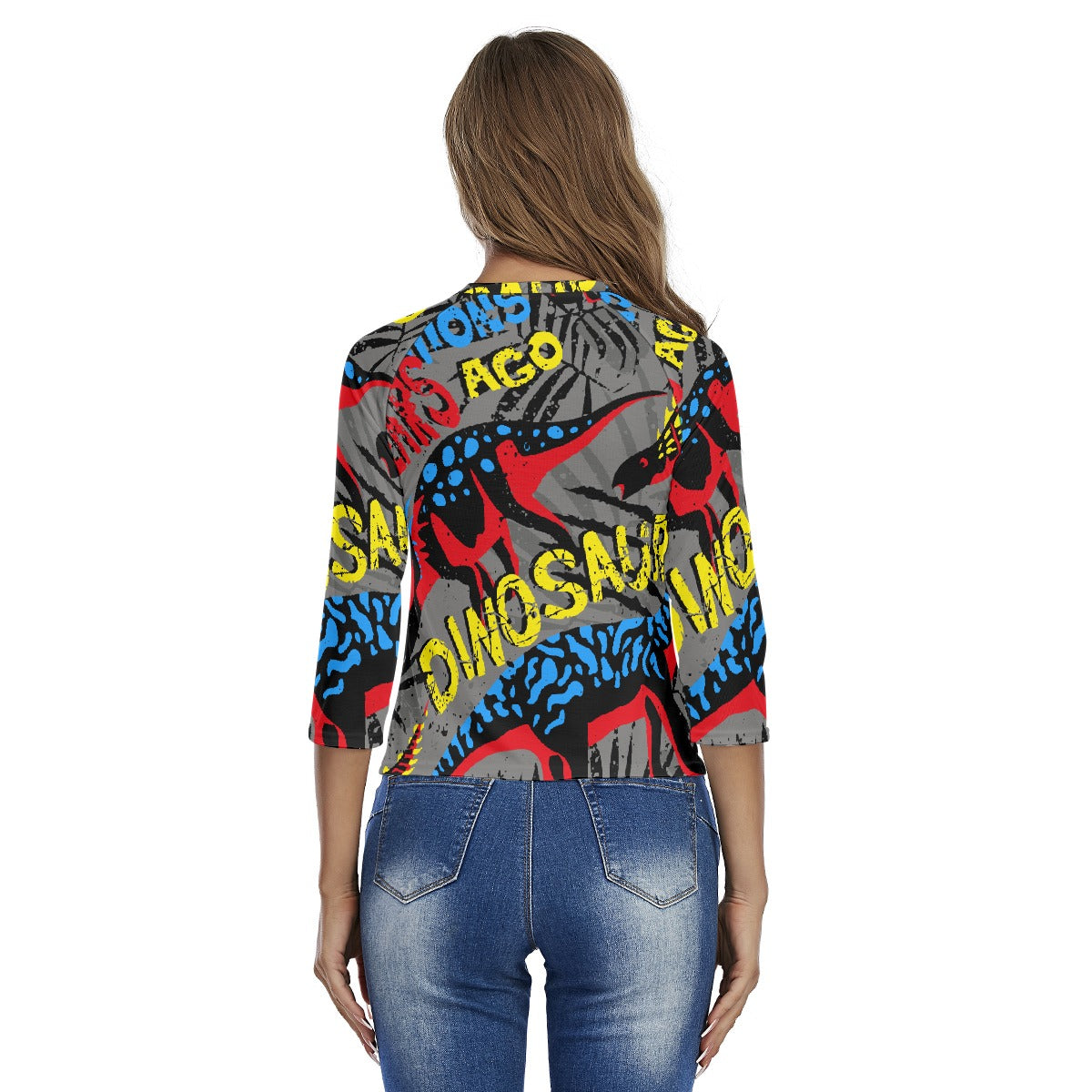 All-Over Print Women's Raglan Sleeves T-shirts