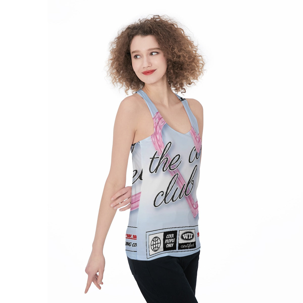 All-Over Print Women's Racerback Tank Top