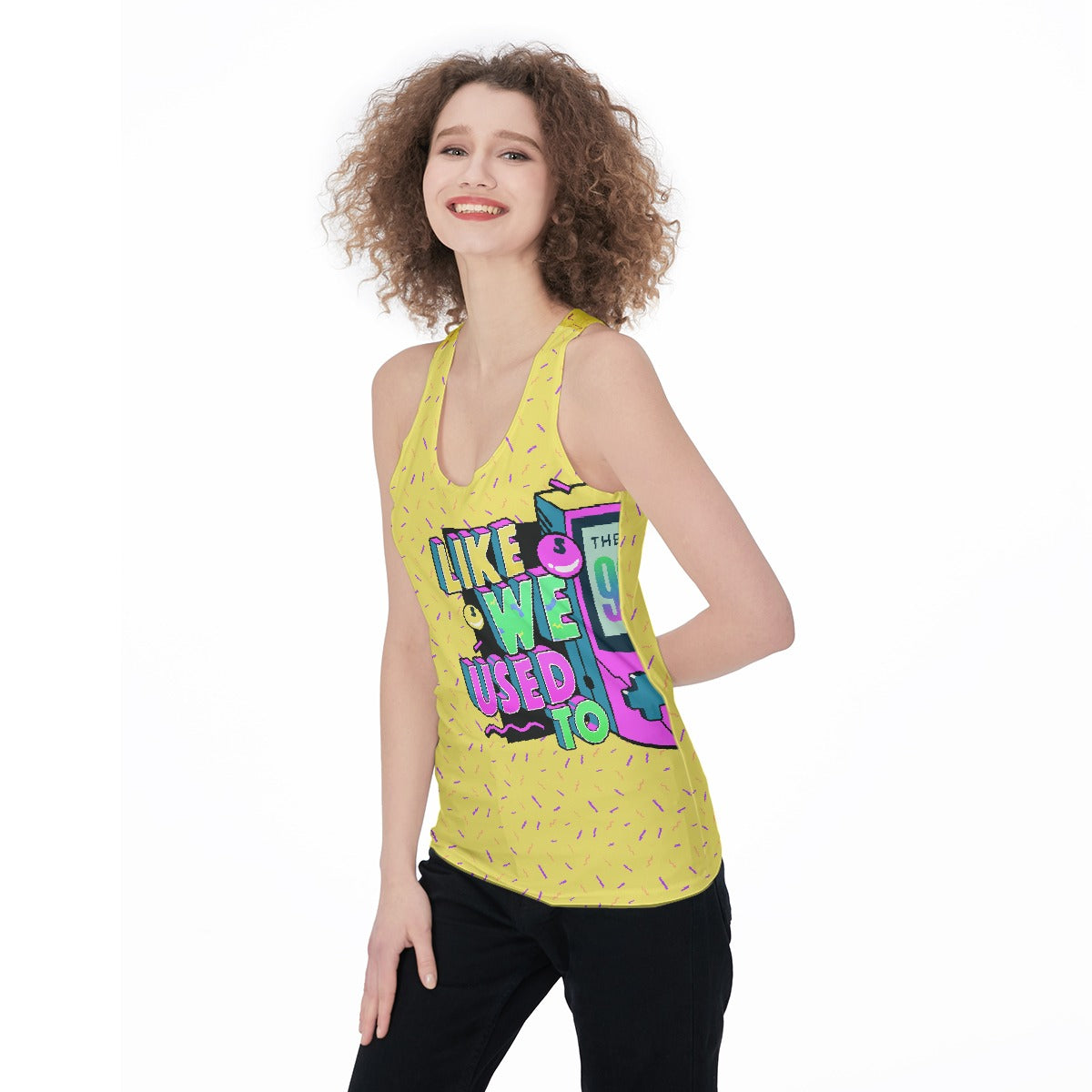 All-Over Print Women's Racerback Tank Top