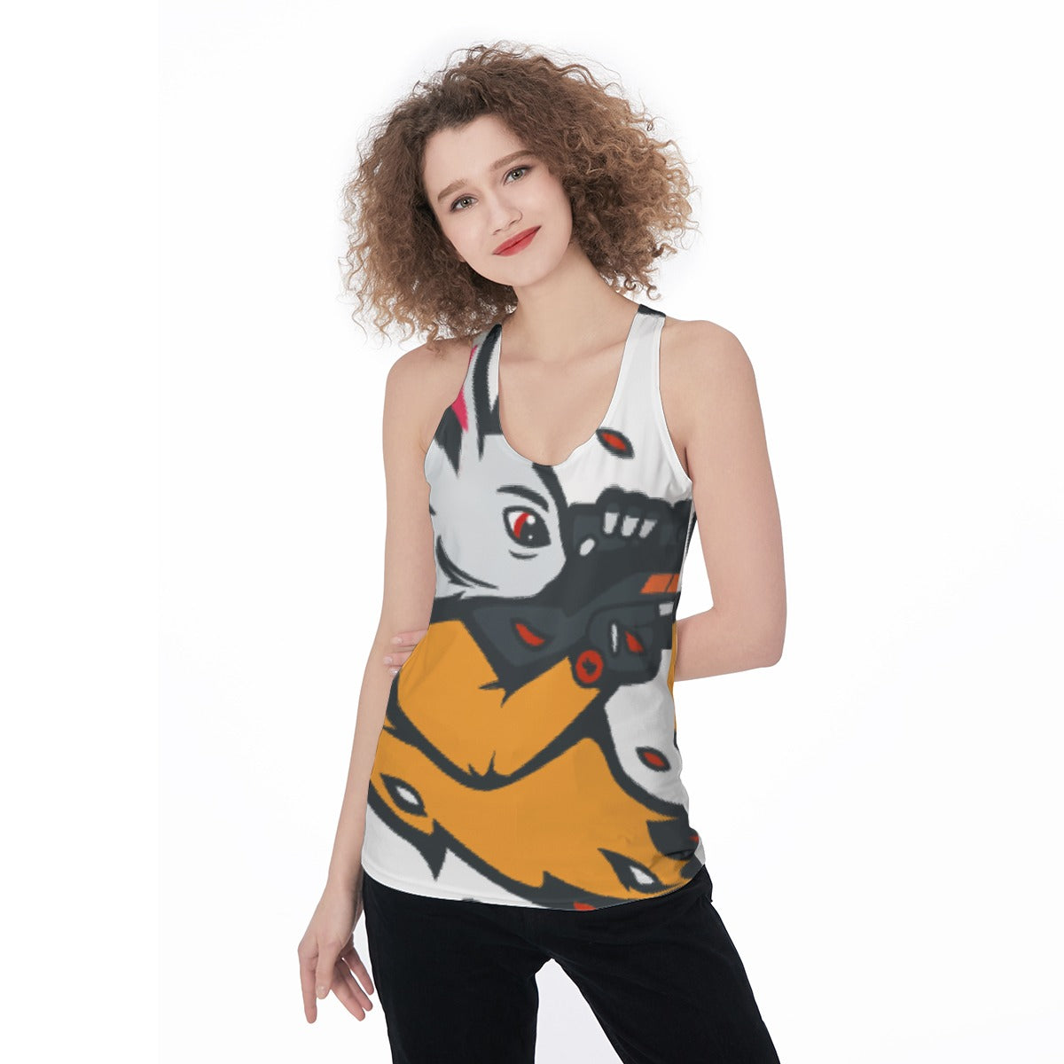 All-Over Print Women's Racerback Tank Top