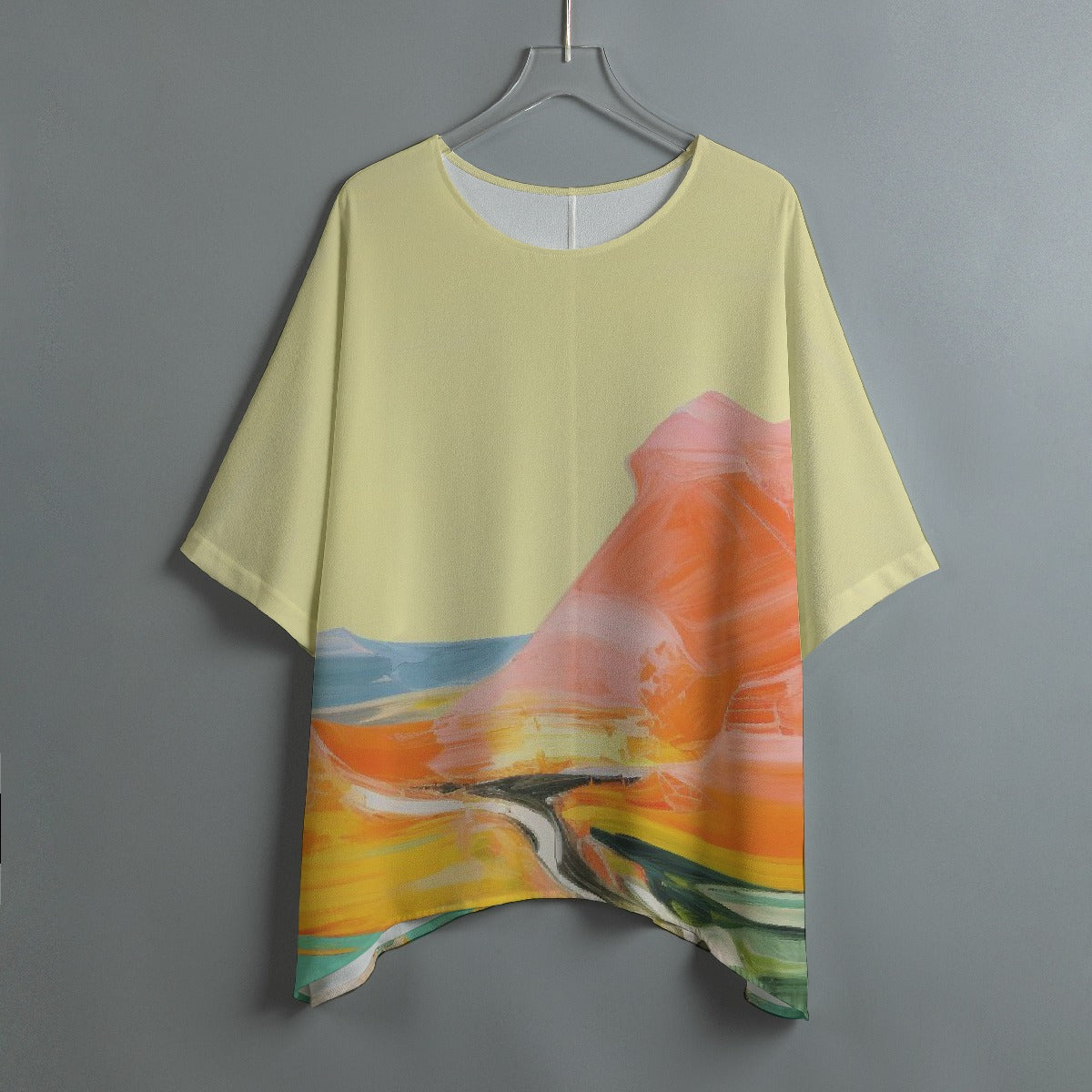 All-Over Print Women's Bat Sleeve Shirt