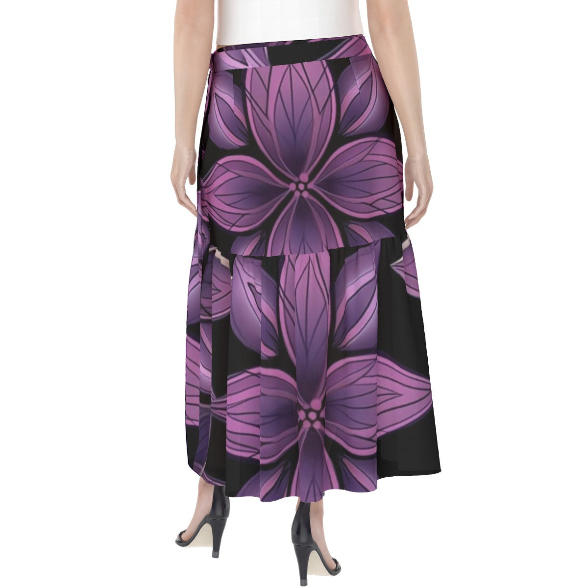 All-Over Print Women's Wrap Skirt