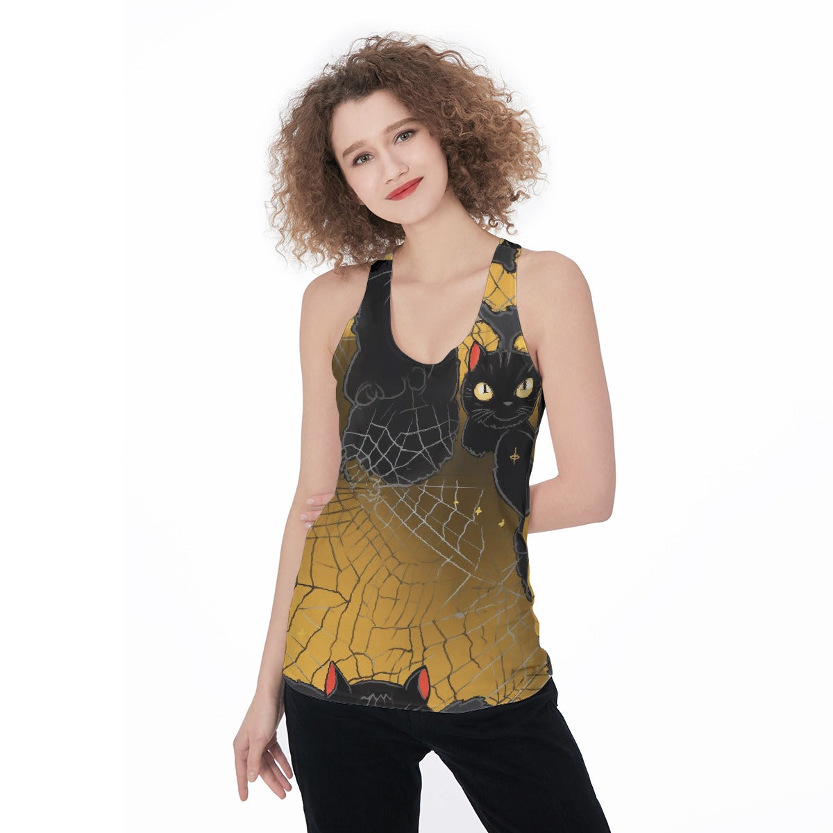 All-Over Print Women's Racerback Tank Top