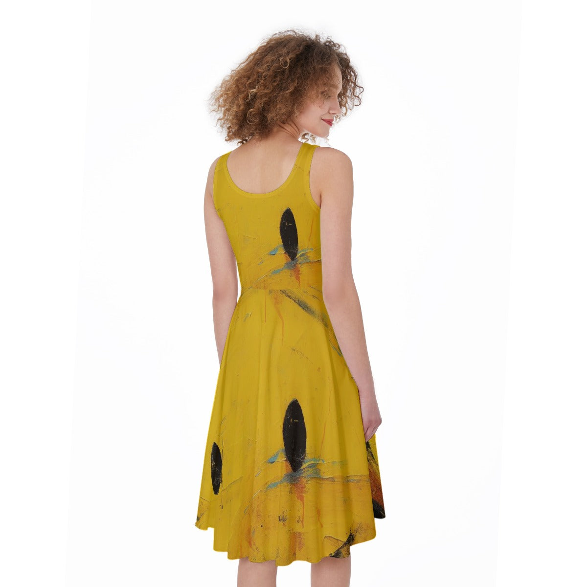 All-Over Print Women's Sleeveless Dress