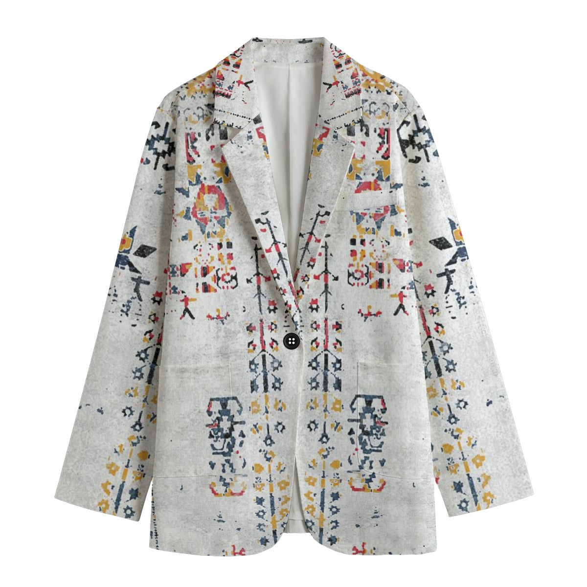 All-Over Print Women's Leisure Blazer