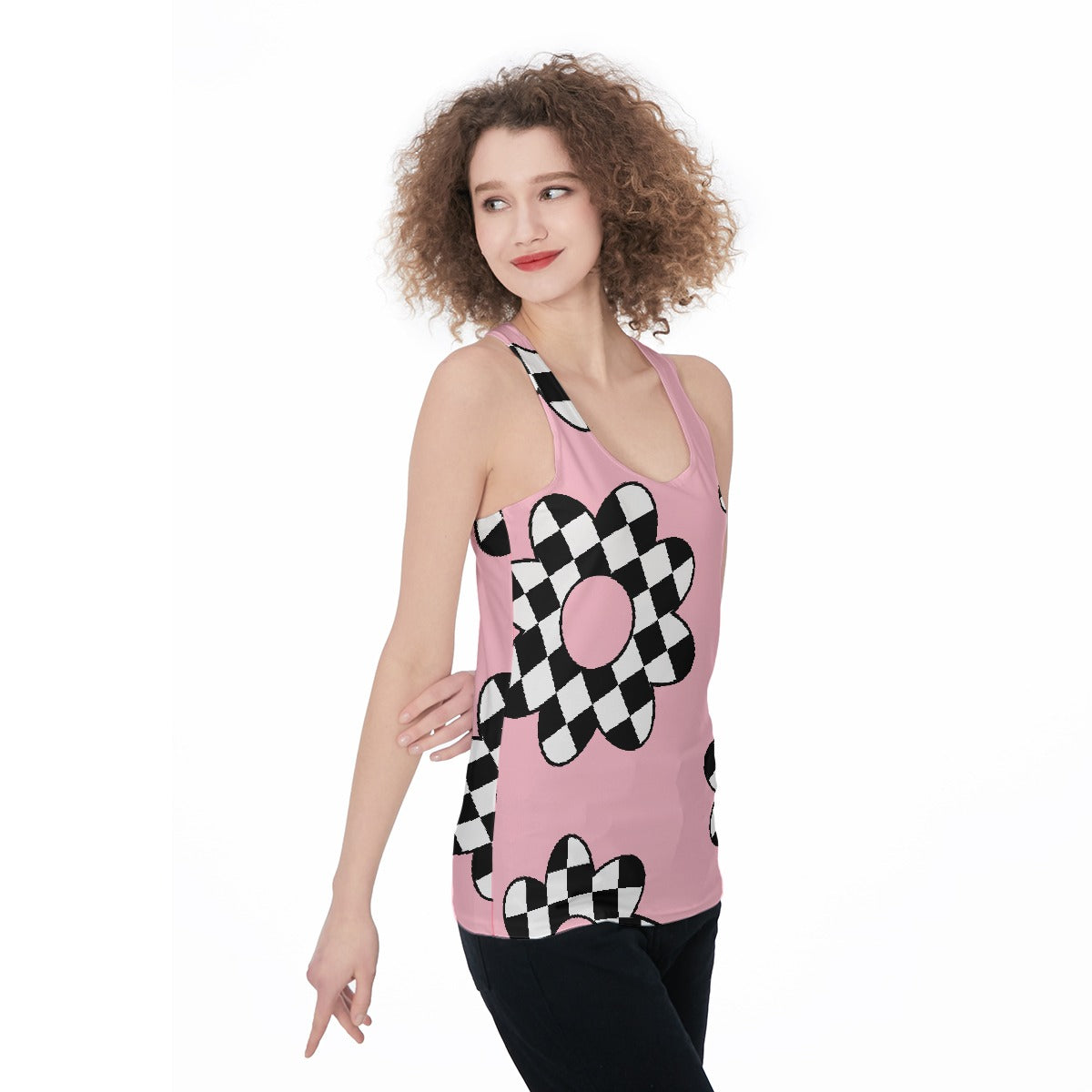 All-Over Print Women's Racerback Tank Top