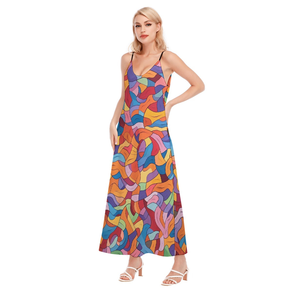 All-Over Print Women's Sling Dress