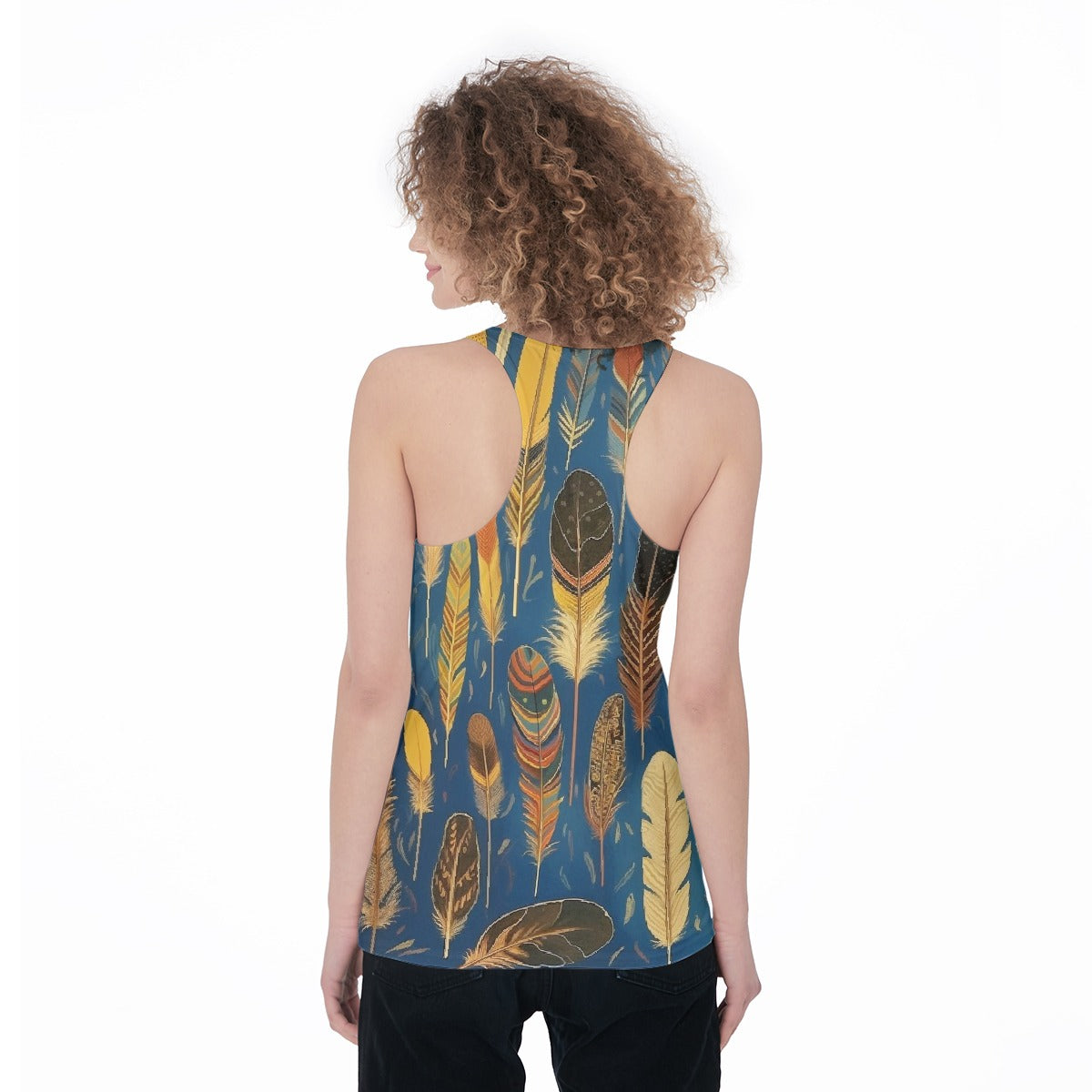 All-Over Print Women's Racerback Tank Top
