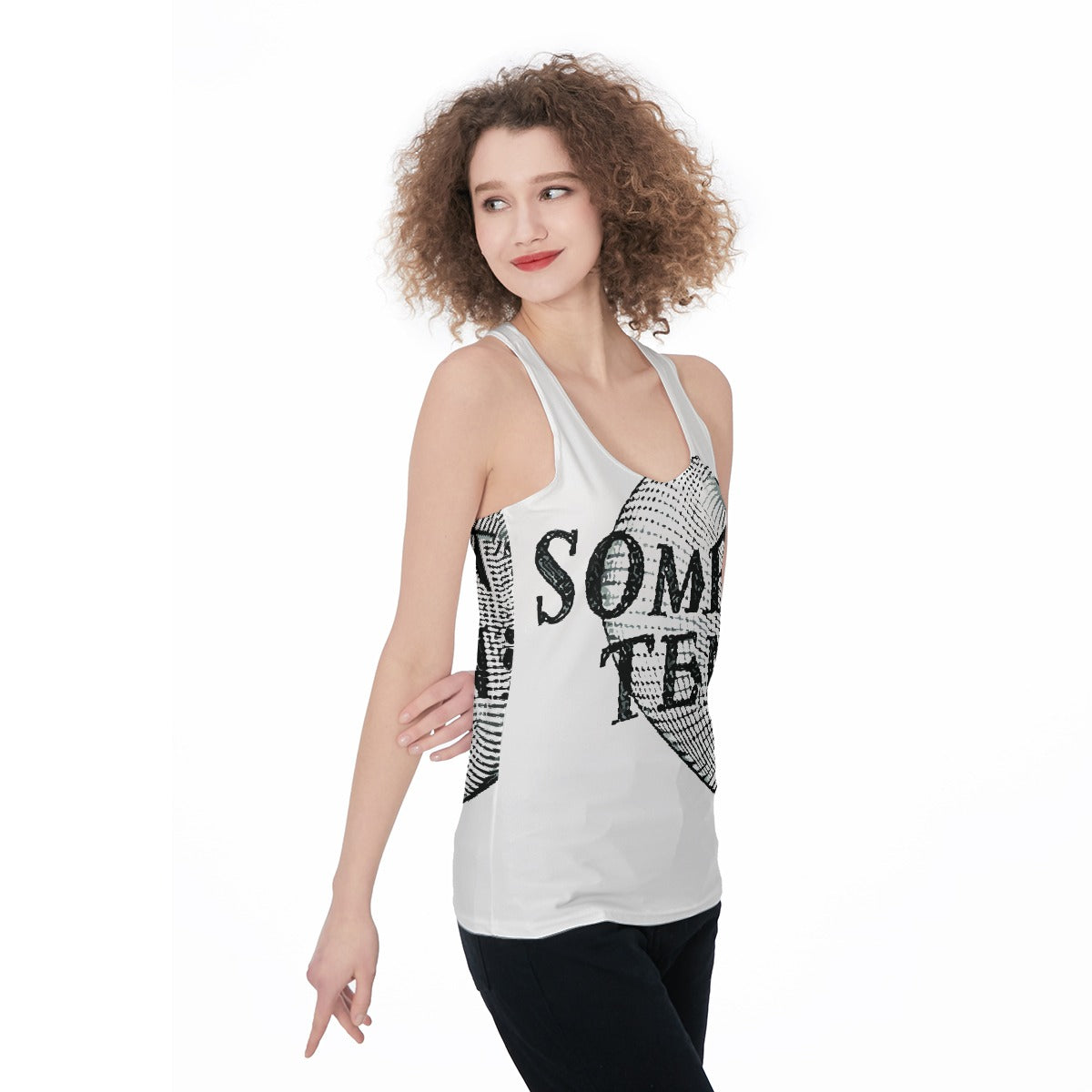 All-Over Print Women's Racerback Tank Top